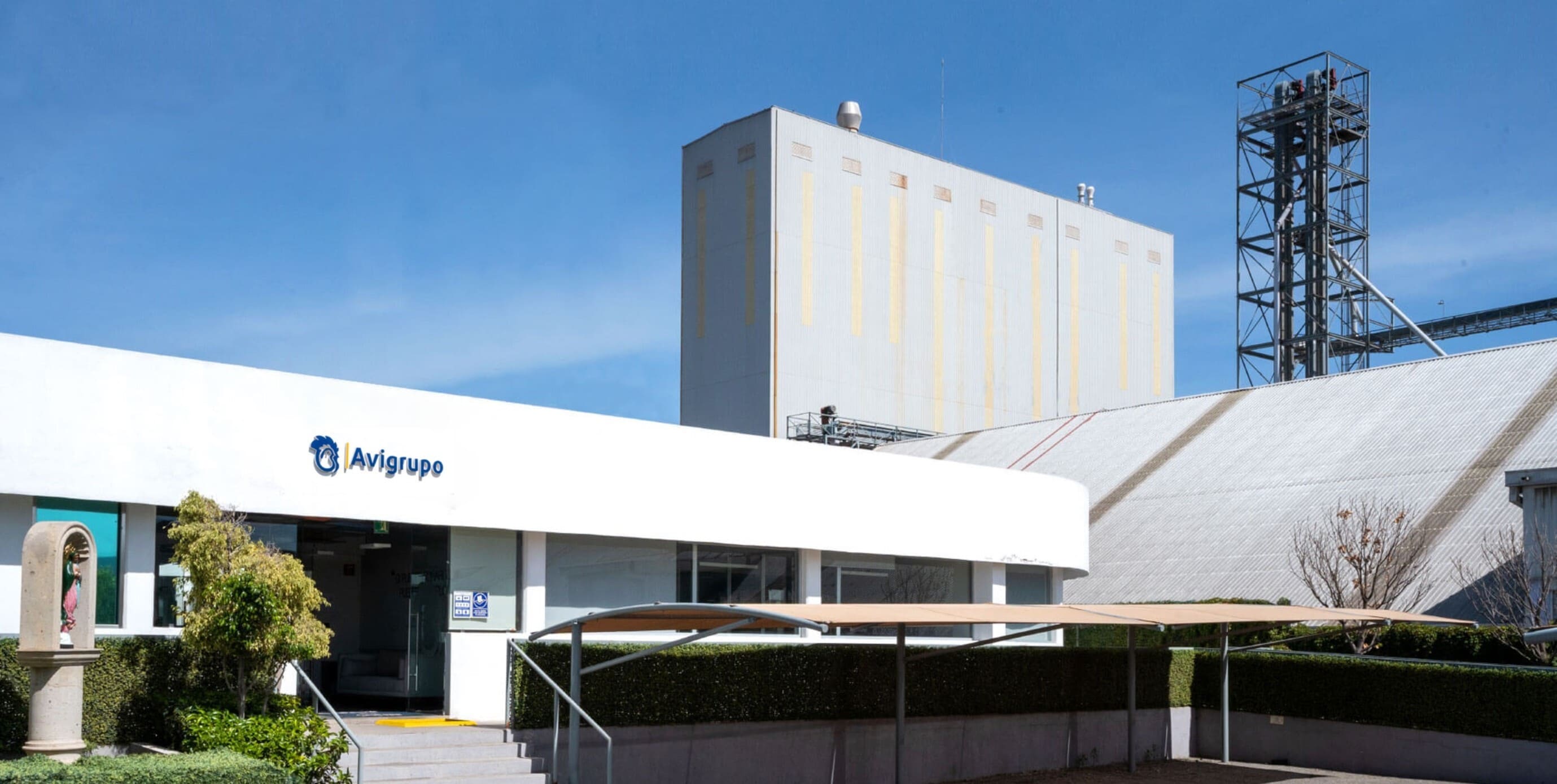 Oficinas centrales de Avigrupo ubicadas en el estado de Puebla junto a la planta de alimentos de la empresa